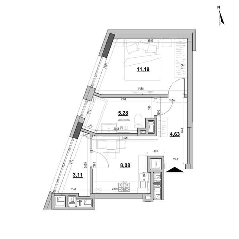 Apartment layout
