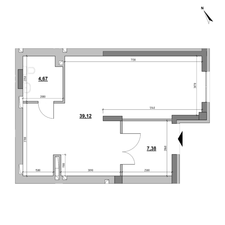 Apartment layout